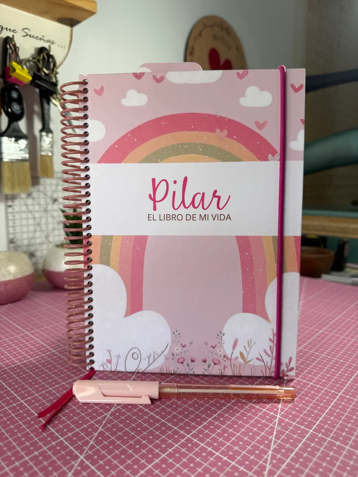 Cuaderno pediátrico + Mi historia de vida A6 (Dos encuadernaciones en una)